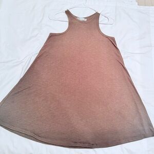 FP Beach by Free People Ribbed Racerback Dress, Size XS